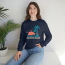 Anna Maria Island, Florida Sweatshirt - Unisex Retro Palm Tree Crewneck Anna Maria Island Sweatshirt-34