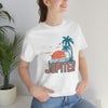 Jupiter, Florida T-Shirt - Retro Palm Tree & Beach Unisex Jupiter Shirt