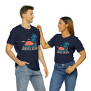 Jekyll Island, Georgia T-Shirt - Retro Palm Tree & Beach Unisex Jekyll Island Shirt-94