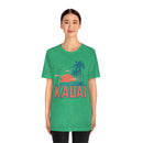 Kauai, Hawaii T-Shirt - Retro Palm Tree & Beach Unisex Kauai Shirt-27