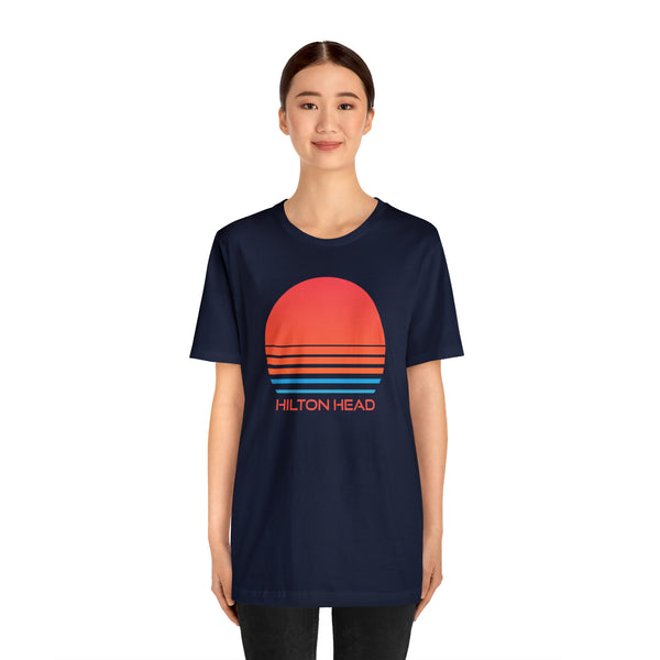 Hilton Head, South Carolina T-Shirt - Retro 80s Unisex Hilton Head Shirt