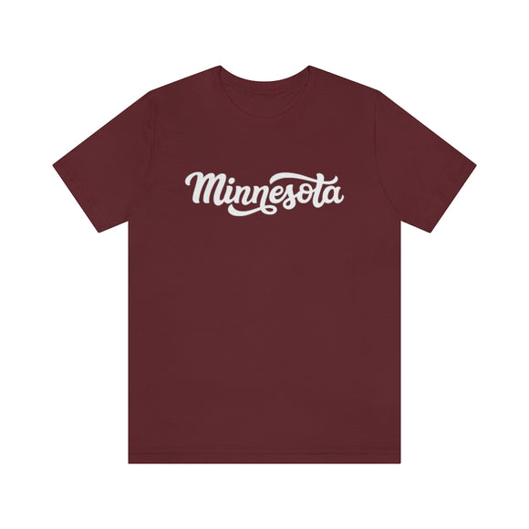 Minnesota T-Shirt - Hand Lettered Unisex Minnesota Shirt