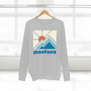 Premium Montana Crewneck Sweatshirt - Retro Unisex Sweatshirt-9