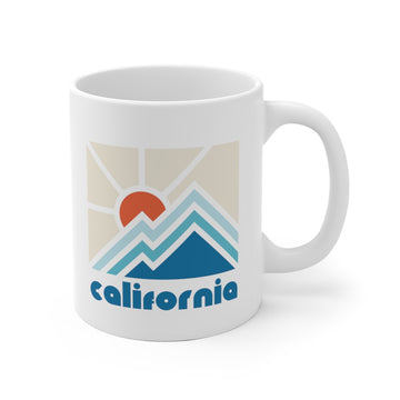 California Mug, Ceramic California Mug, California Coffee Mug