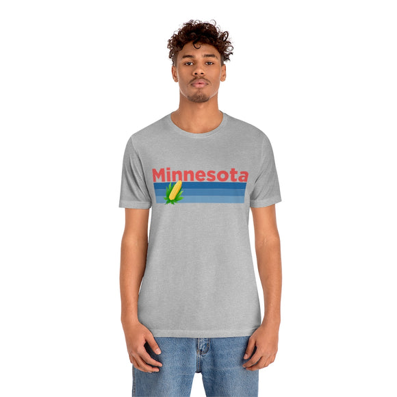 Minnesota T-Shirt - Retro Corn Unisex Minnesota Shirt