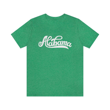 Buy heather-kelly Alabama T-Shirt - Hand Lettered Unisex Alabama Shirt