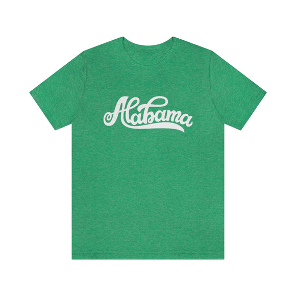 Alabama T-Shirt - Hand Lettered Unisex Alabama Shirt