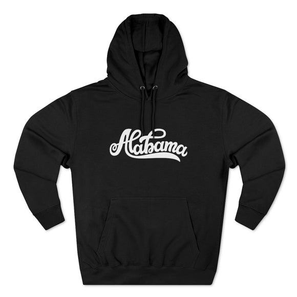 Premium Alabama Hoodie - Script Unisex Sweatshirt