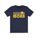 Moab, Utah T-Shirt - Retro Sunrise Adult Unisex Moab T Shirt-6