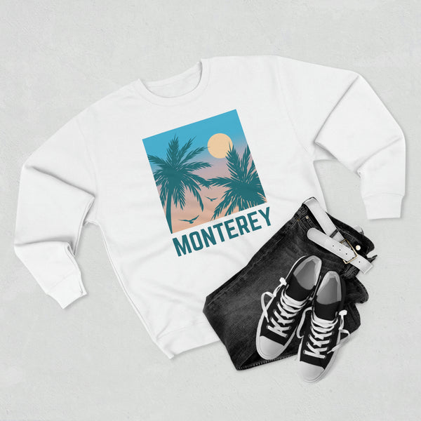 Premium Monterey, California Sweatshirt - Unisex Premium Crewneck Sweatshirt
