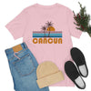 Cancun, Mexico T-Shirt - Retro Palm Tree Unisex Cancun Shirt