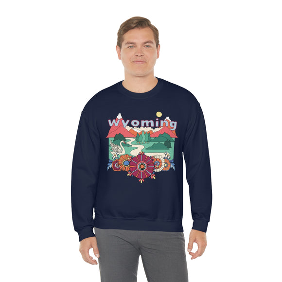 Wyoming Sweatshirt - Boho / Hippie Unisex