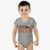 Alta Baby Bodysuit - Retro Mountain Alta, Utah Baby Bodysuit