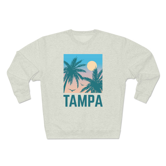 Premium Tampa, Florida Sweatshirt - Unisex Premium Crewneck Sweatshirt