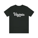 Virginia T-Shirt - Hand Lettered Unisex Virginia Shirt-7
