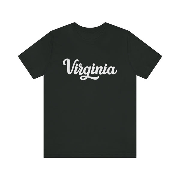 Virginia T-Shirt - Hand Lettered Unisex Virginia Shirt