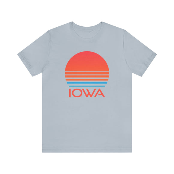 Iowa T-Shirt - Retro 80s Unisex Iowa Shirt