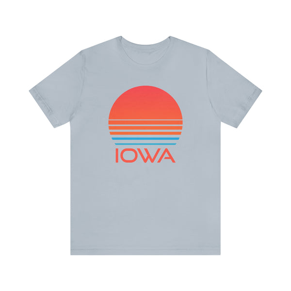 Iowa T-Shirt - Retro 80s Unisex Iowa Shirt