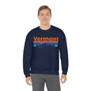 Vermont Sweatshirt - Mountain & Birds Unisex-28