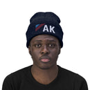 Alaska Beanie - Adult Embroidered Retro Alaska Knit Hat-3