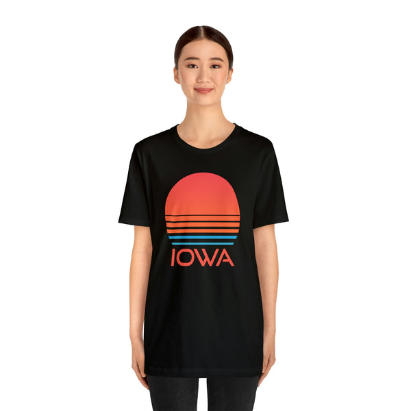 Iowa T-Shirt - Retro 80s Unisex Iowa Shirt