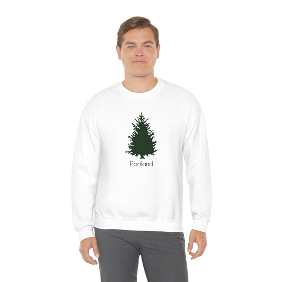 Portland, Oregon Sweatshirt - Tree Unisex