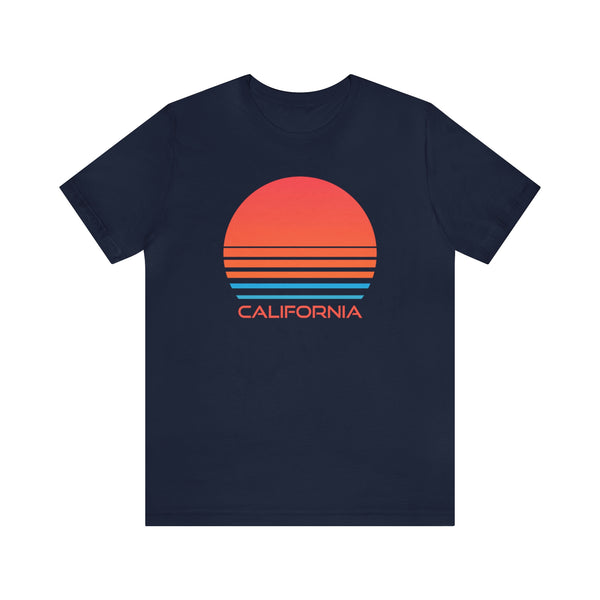 California T-Shirt - Retro 80s Unisex California Shirt