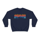 Jackson Hole, Wyoming Sweatshirt - Mountain & Birds Unisex-25