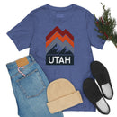 Utah T-Shirt - Retro Mountain Unisex Utah Shirt-52