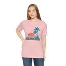 Anna Maria Island, Florida T-Shirt - Retro Palm Tree & Beach Unisex Anna Maria Island Shirt-101
