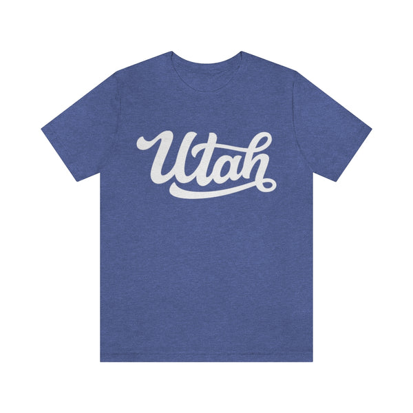 Utah T-Shirt - Hand Lettered Unisex Utah Shirt