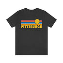 Pittsburgh, Pennsylvania T-Shirt - Retro Sun Unisex Pittsburgh T Shirt-10