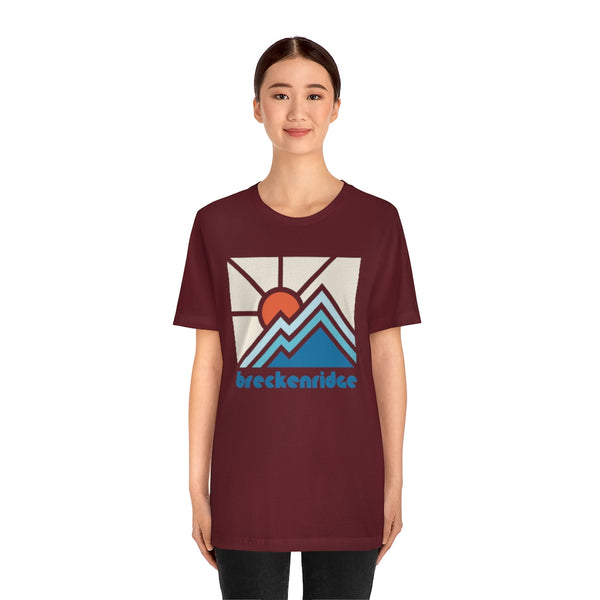 Breckenridge Shirt, Colorado Retro T-Shirt, Colorful Colorado tee, Breckenridge Mountain Shirt