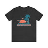 Huntington Beach, California T-Shirt - Retro Palm Tree & Beach Unisex Huntington Beach Shirt