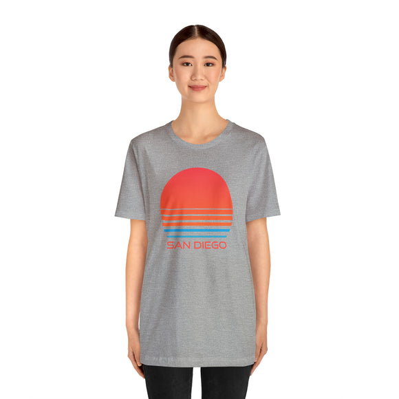 San Diego, California T-Shirt - Retro 80s Unisex San Diego Shirt