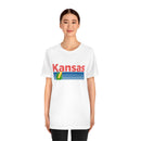 Kansas T-Shirt - Retro Corn Unisex Kansas Shirt-5