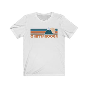 Chattanooga, Tennessee T-Shirt - Retro Mountain Adult Unisex Chattanooga T Shirt