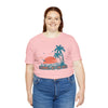 Carmel-by-the-Sea, California T-Shirt - Retro Palm Tree & Beach Unisex Carmel-by-the-Sea Shirt