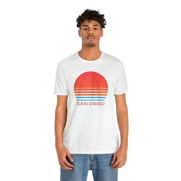 San Diego, California T-Shirt - Retro 80s Unisex San Diego Shirt