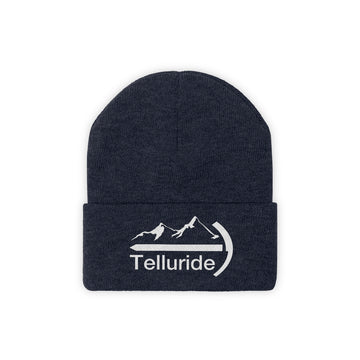 Telluride, Colorado Beanie - Mountaineer Unisex Telluride Knit Hat
