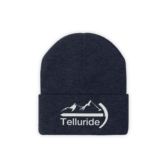 Telluride, Colorado Beanie - Mountaineer Unisex Telluride Knit Hat