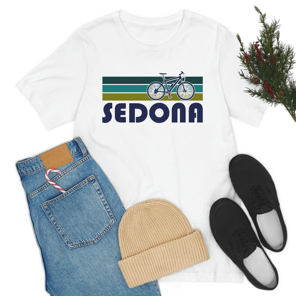 Sedona T-Shirt - Retro Mountain Bike Adult Unisex Sedona, Arizona T Shirt