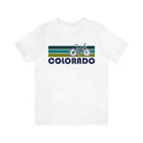Colorado T-Shirt - Retro Mountain Bike Adult Unisex Colorado T Shirt-10