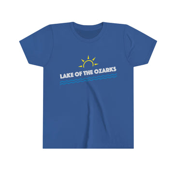 Buy true-royal Lake of the Ozarks Youth T-Shirt - Missouri Kid's Tee