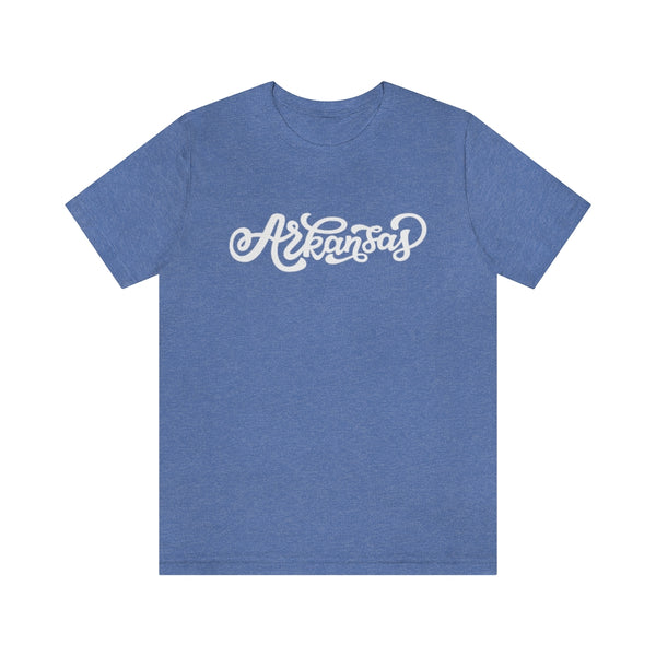 Arkansas T-Shirt - Hand Lettered Unisex Arkansas Shirt