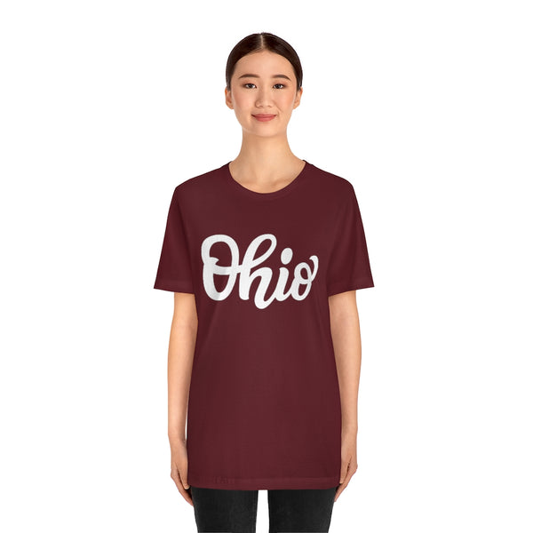 Ohio T-Shirt - Hand Lettered Unisex Ohio Shirt