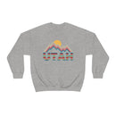Utah Sweatshirt Mountain - Retro Unisex Mountain-17