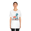 La Jolla, California T-Shirt - Retro Palm Tree & Beach Unisex La Jolla Shirt