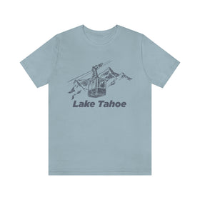 Buy light-blue Lake Tahoe, California T-Shirt - Retro Unisex Lake Tahoe T Shirt