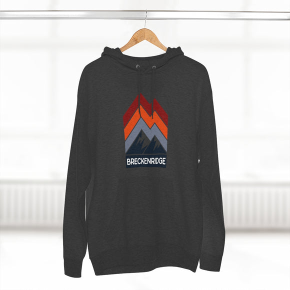 Premium Breckenridge, Colorado Hoodie - Retro Unisex Sweatshirt